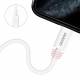 Dudao USB-C til Lightning kabel - 1m - Hvit