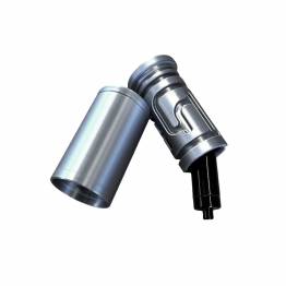  Puslespillboks sylinder labyrint for pengegaver og geocaching - 3D-printet - Svart
