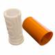 Puzzlebox sylinder labyrint til pengegaver og geocaching - 3D printet - Hvit/Brun