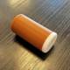 Puzzlebox sylinder labyrint til pengegaver og geocaching - 3D printet - Hvit/Brun