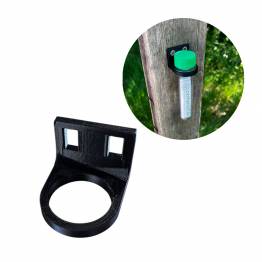 Petling holder til montering med skruer eller strips - 3D printet - Sort
