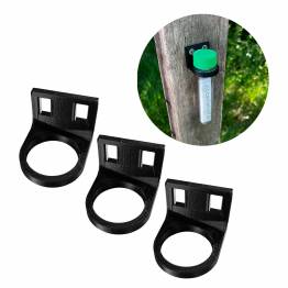 Petling holder til montering med skruer eller strips - 3D printet - Sort