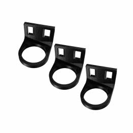  Petling holder til montering med skruer eller strips - 3D printet - Sort