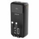 Dudao K15Max powerbank 30.000mAh med USB-C og Lightning kabel - 22,5W PD+QC - Sort