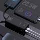 Dudao K15Max powerbank 30.000mAh med USB-C og Lightning kabel - 22,5W PD+QC - Sort
