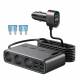 Joyroom 9-port 154W biloplader 5x USB-A / 1x USB-C PD 3 x sigarettutganger