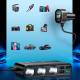Joyroom 9-port 154W biloplader 5x USB-A / 1x USB-C PD 3 x sigarettutganger