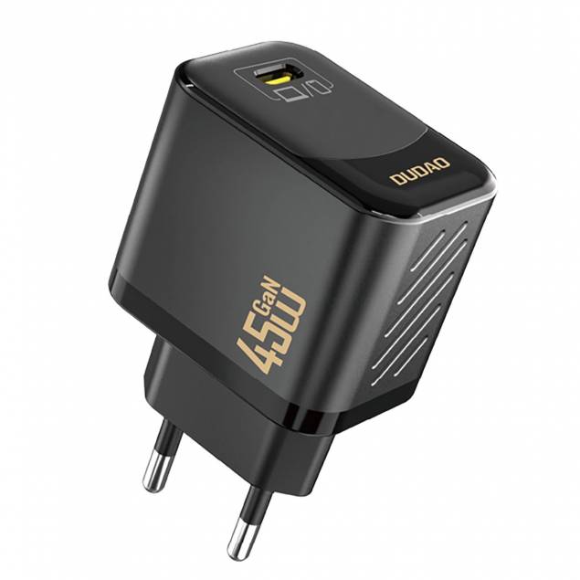 Dudao 65W GaN 4-porter PD-lader - 2x USB-C / 2x USB - Hvit