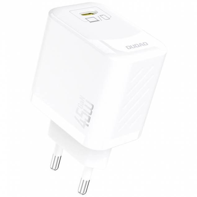 Dudao 45W GaN USB-C lader - svart