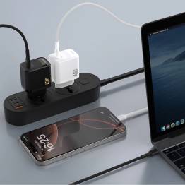  Dudao 45W GaN USB-C lader - svart