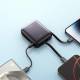 Joyroom powerbank med Lightning og USB-C kabler - 10.000mAh - 30W PD - Svart