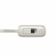 Joyroom mini powerbank med USB-C og Lightningkabel - 10.000mAh - 22.5W PD - Hvit