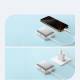 Joyroom mini powerbank med USB-C og Lightningkabel - 10.000mAh - 22.5W PD - Hvit