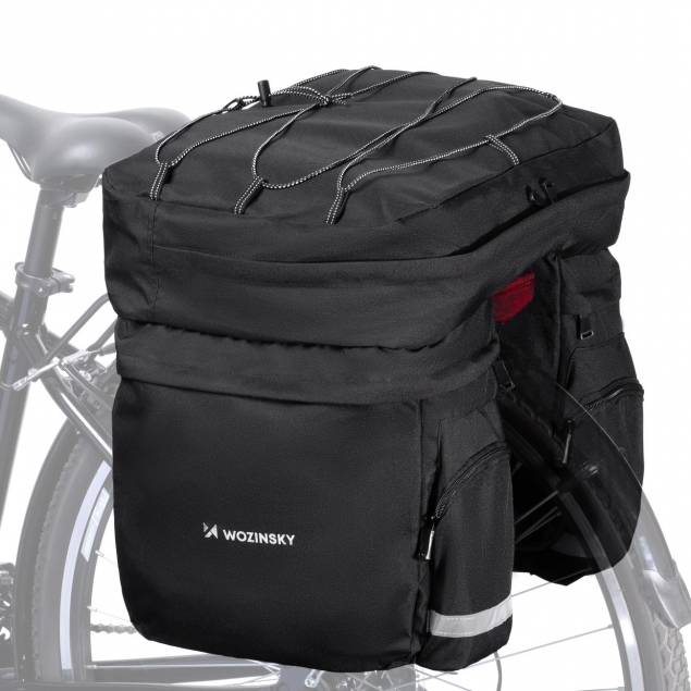 Wozinsky bag til styret - sort