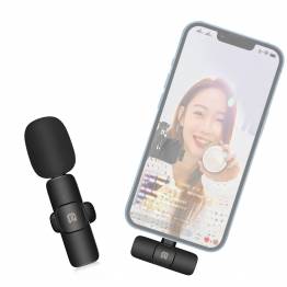  Mikrofon Clip on til iPhone & iPad med Lightning