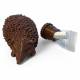 Pinnsvin geocache beholder med plass til logrull - 10cm - 3D printet