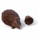 Pinnsvin geocache beholder med plass til logrull - 10cm - 3D printet