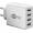 GooBay 4 porter USB-lader 30W - Hvit