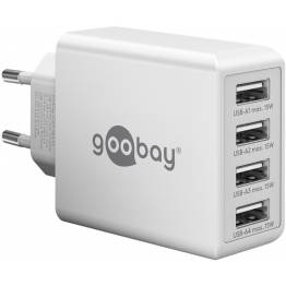 GooBay 4 ports USB oplader 15W