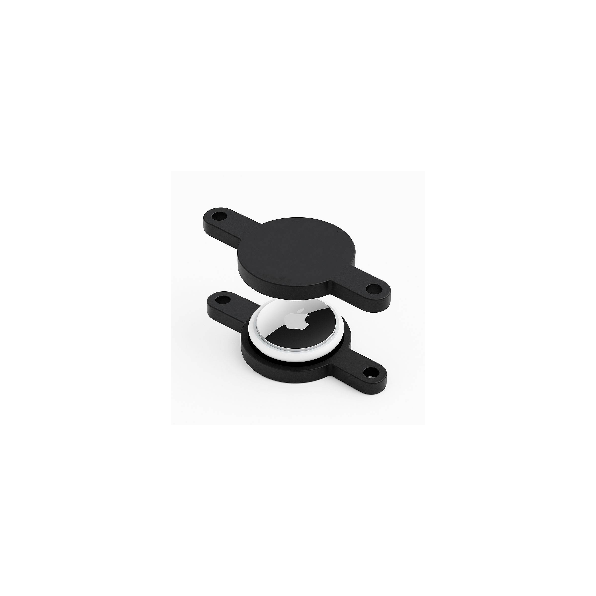 Anti-tyveri AirTag holder til sykkel – 3D printet – Sort