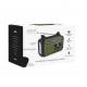 Trevi Explorer nødradio med håndsving, Bluetooth, lygte og powerbank - Grøn