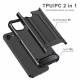 Ekstra beskyttende iPhone 16e Hybrid Armor deksel - Sort