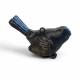 Fugl geocache beholder med rom til bison - 11cm - 3D printet - Sort