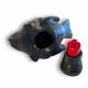 Fugl geocache beholder med rom til bison - 11cm - 3D printet - Sort