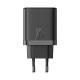 Joyroom 3-port lader med 2x USB-C og 1x USB-A - QC+PD - 32W