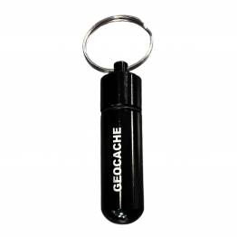 Vanntett beholder for piller eller geocaching (bison) - Sort