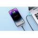 Joyroom USB til Lightning kabel med diode - 2m - vævet sort