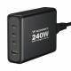 Wozinsky 65W GaN PD-lader med 2x USB-C og 1x USB-A porter