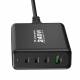 Wozinsky 65W GaN PD-lader med 2x USB-C og 1x USB-A porter