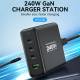 Wozinsky 65W GaN PD-lader med 2x USB-C og 1x USB-A porter