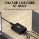 Wozinsky 65W GaN PD-lader med 2x USB-C og 1x USB-A porter