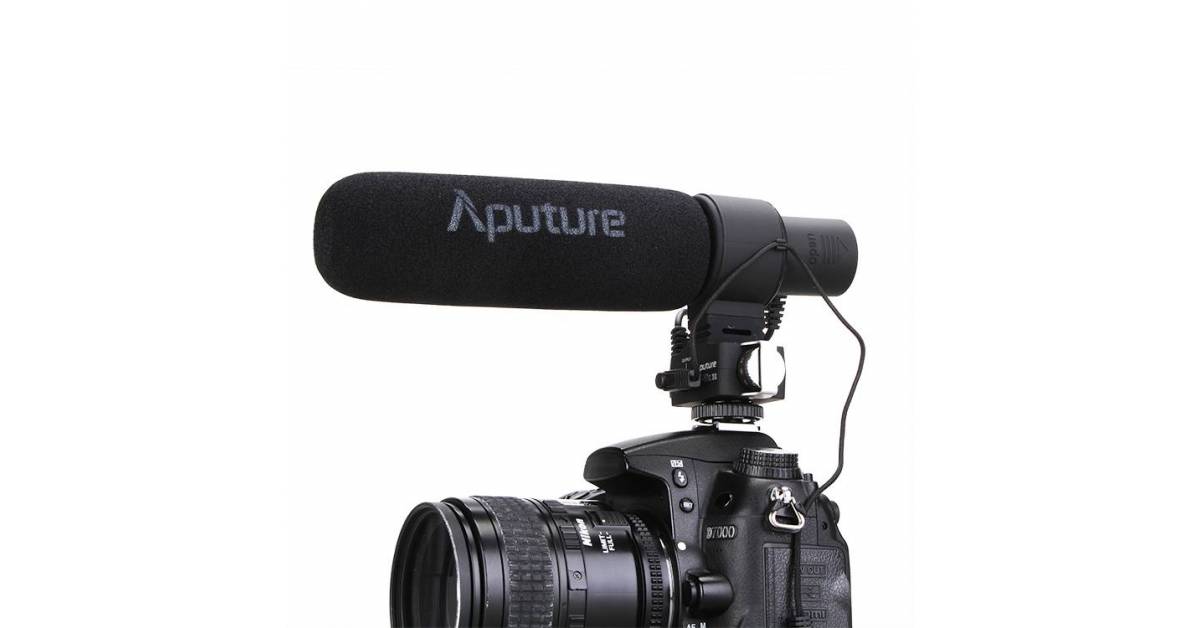 Aputure D2 Shotgun DSLR mikrofon Mackabler.no fra Aputure Aputure D1 stereo DSLR mikrofon Mackabler.no fra Aputure