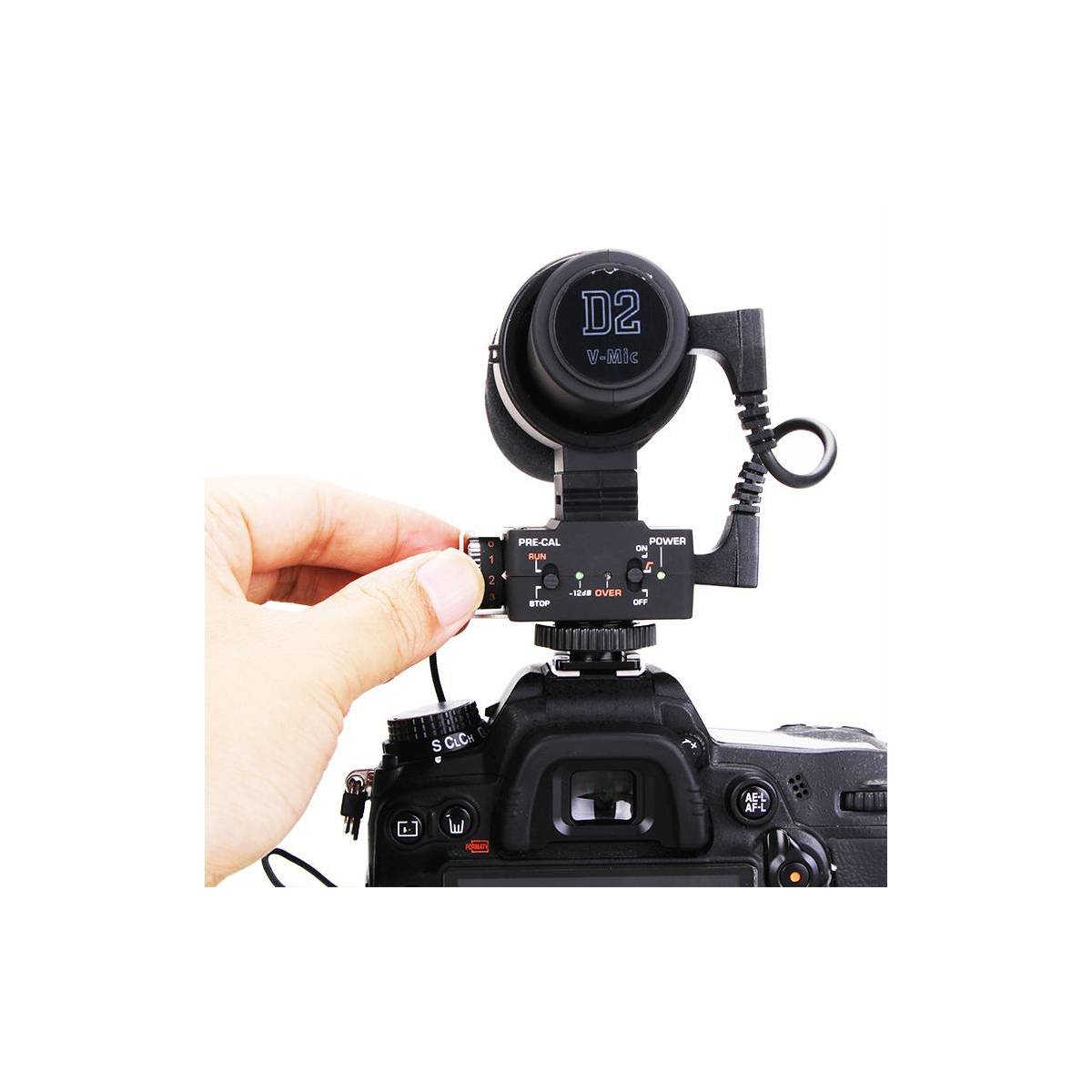 Aputure D2 Shotgun DSLR mikrofon Mackabler.no fra Aputure Aputure D1 stereo DSLR mikrofon Mackabler.no fra Aputure