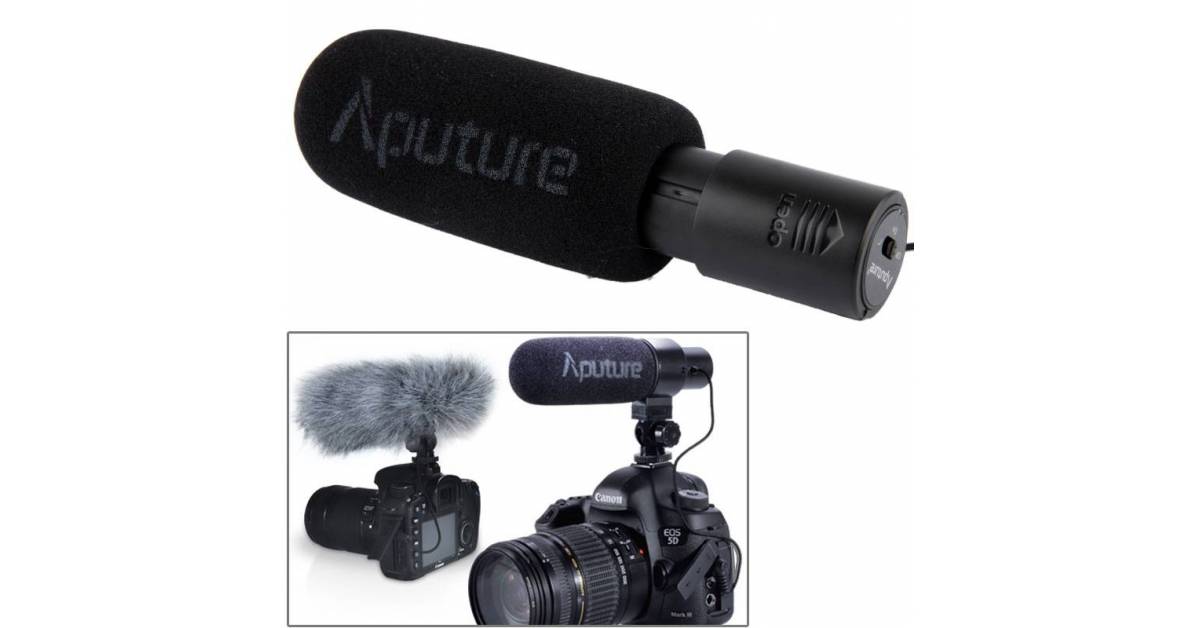 Aputure D1 stereo DSLR mikrofon Mackabler.no fra Aputure Aputure D1 stereo DSLR mikrofon Mackabler.no fra Aputure